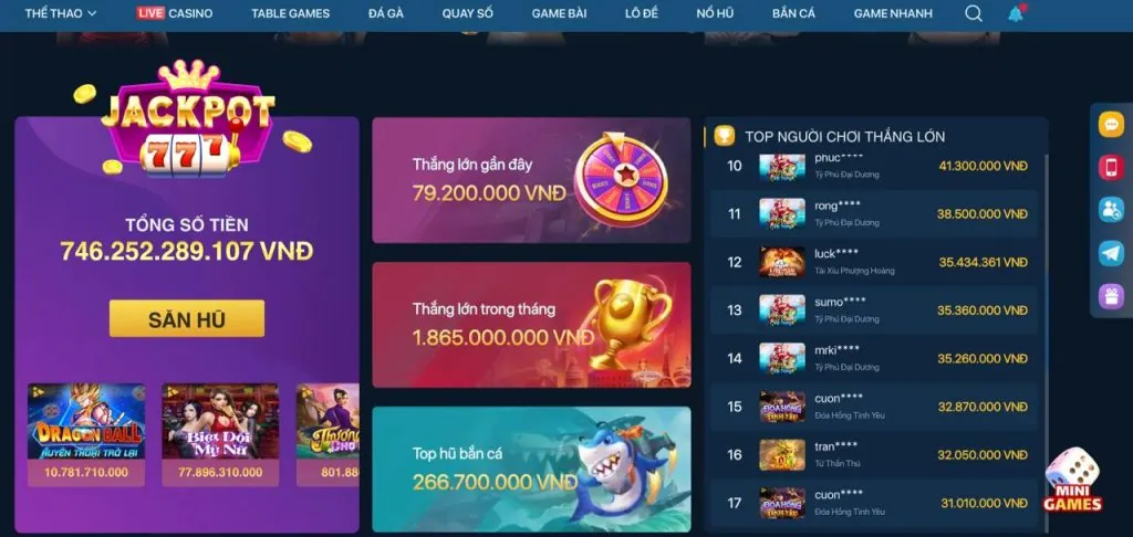 Sự Kiện Đặc Biệt mot88 nổ hũ